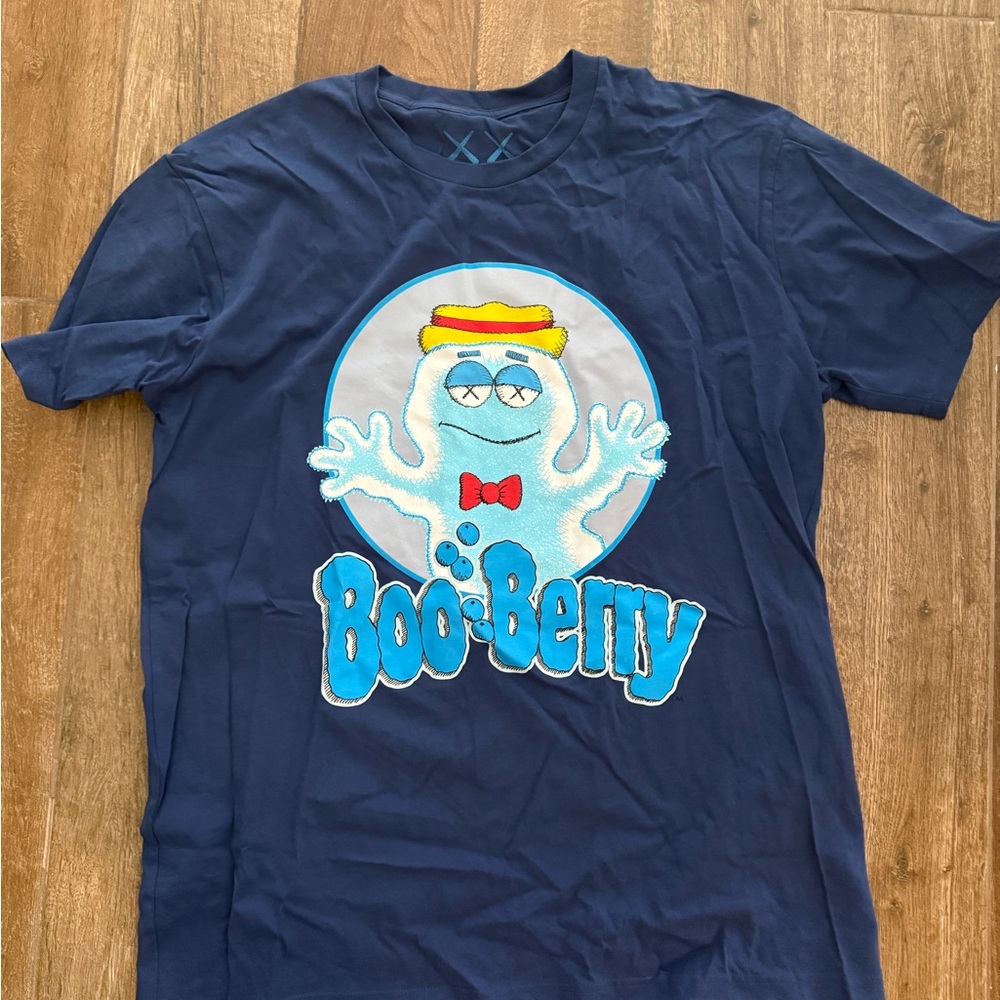 KAWS x Monsters Blue Boo Berry Graphic T-Shirt